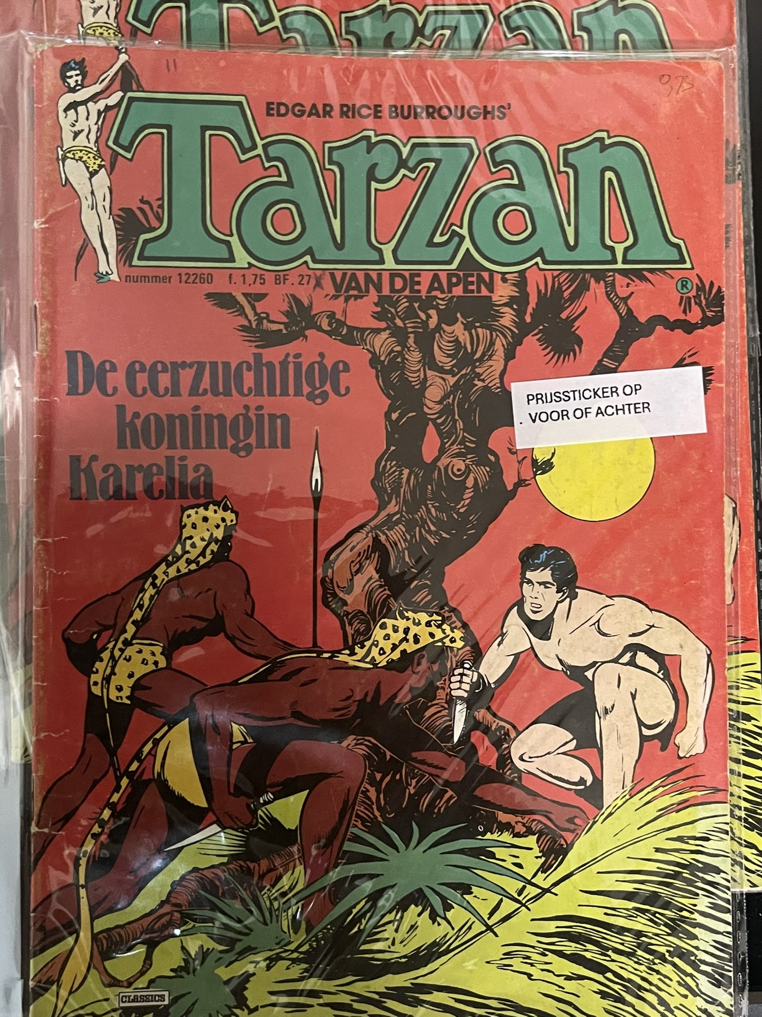 Cover van Tarzan en de wraak van Zimbad