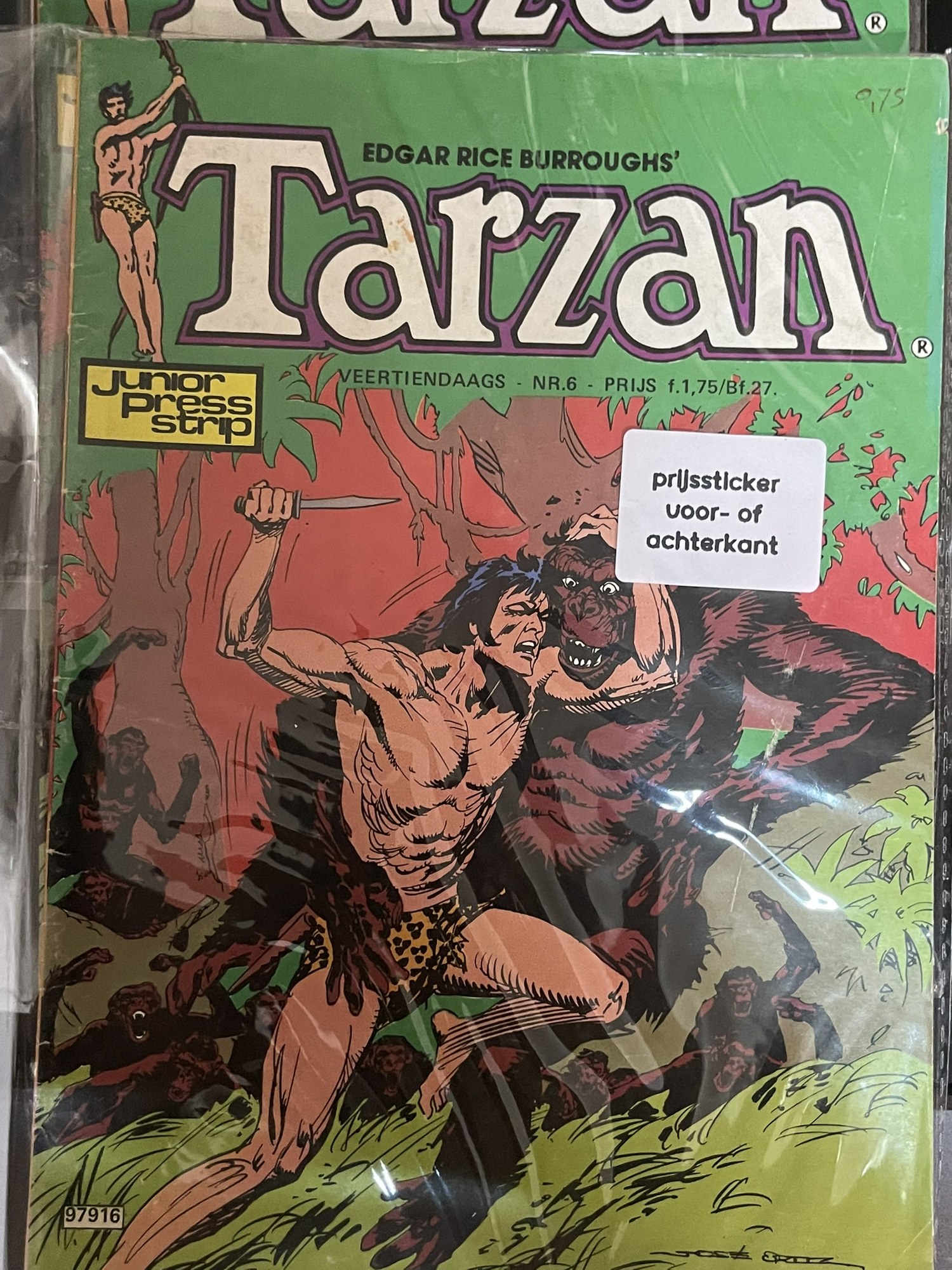 Cover van Tarzan 1