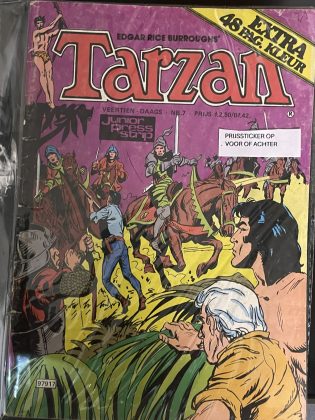 Cover van De zoon van Tarzan 22