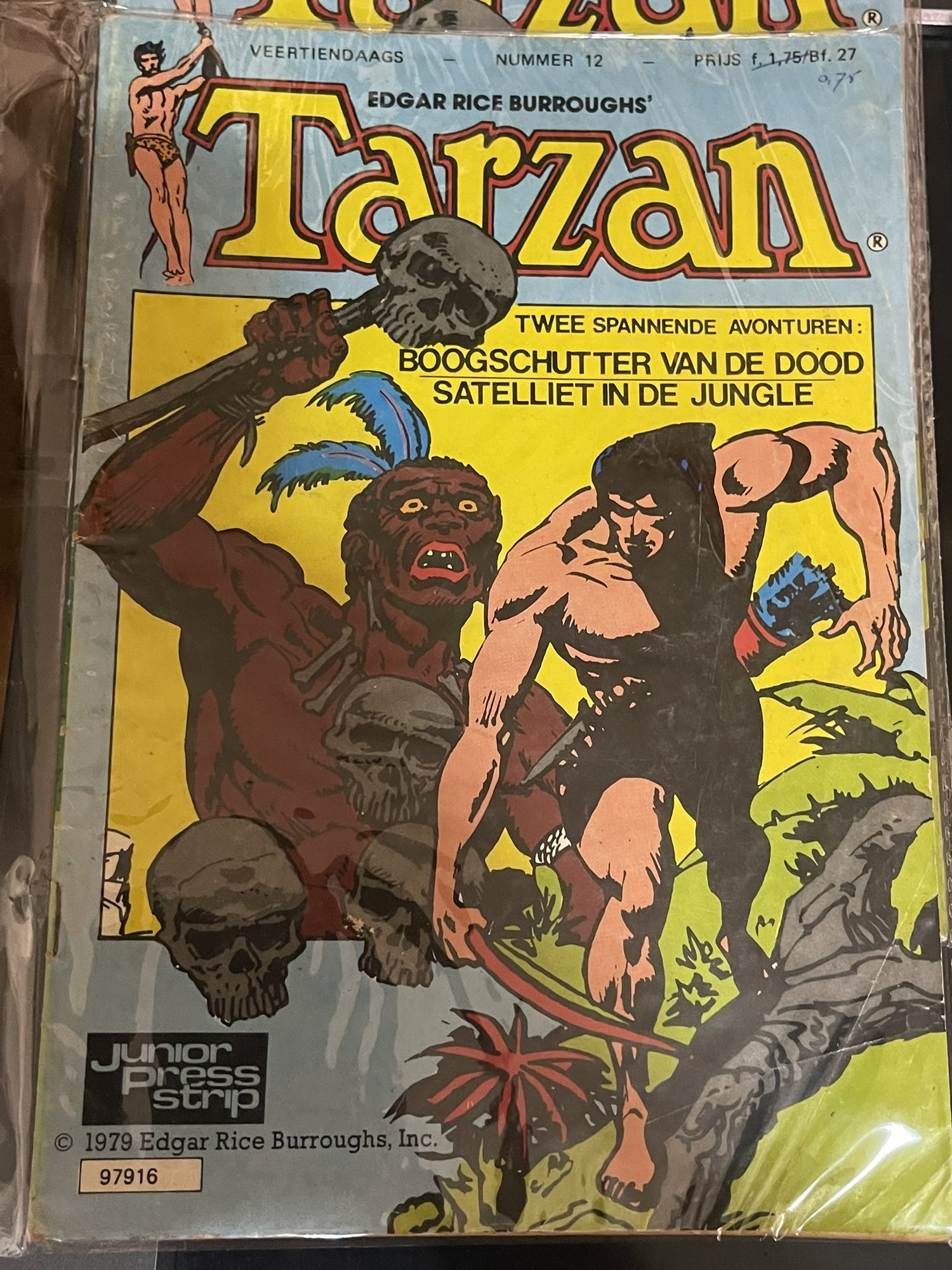 Cover van Boogschutter van de dood + Satelliet in de jungle