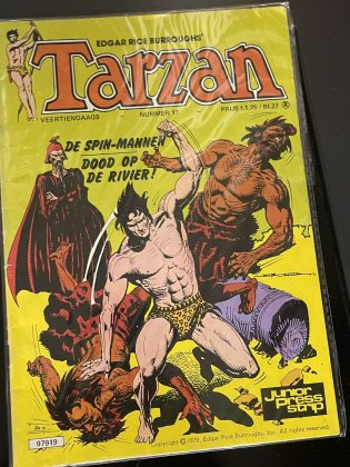 Cover van De spin-mannen + Dood op de rivier!