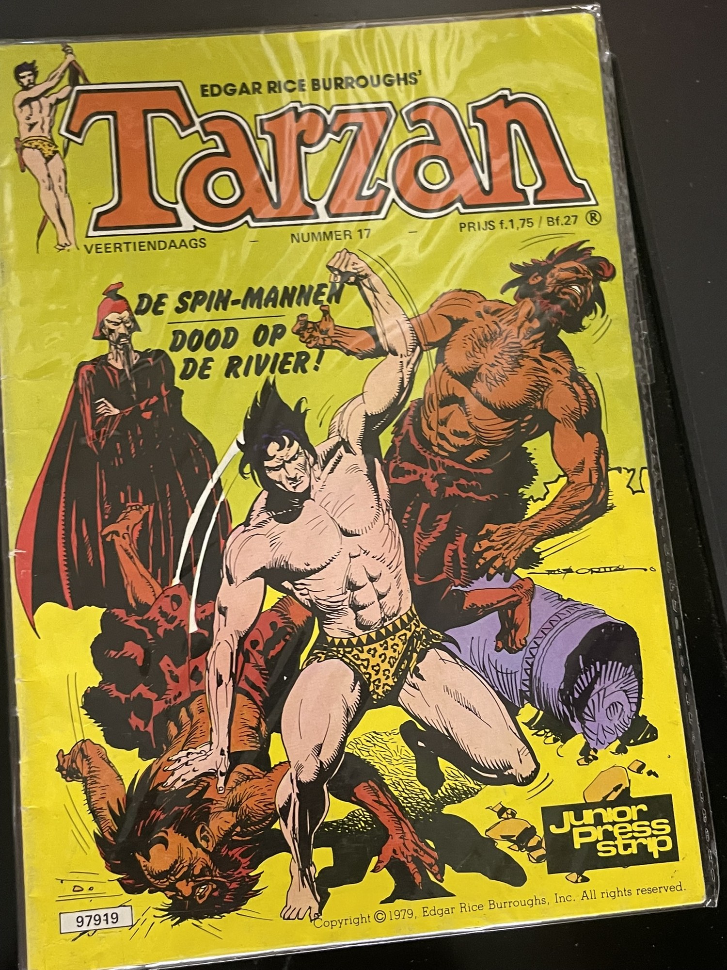Cover van De spin-mannen + Dood op de rivier!