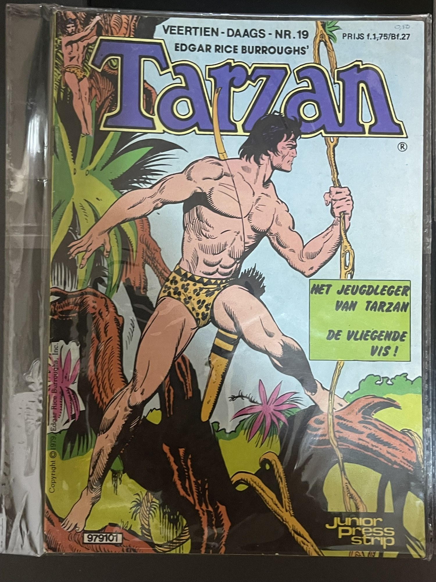 Cover van Het jeugdleger van Tarzan + De vliegende vis!