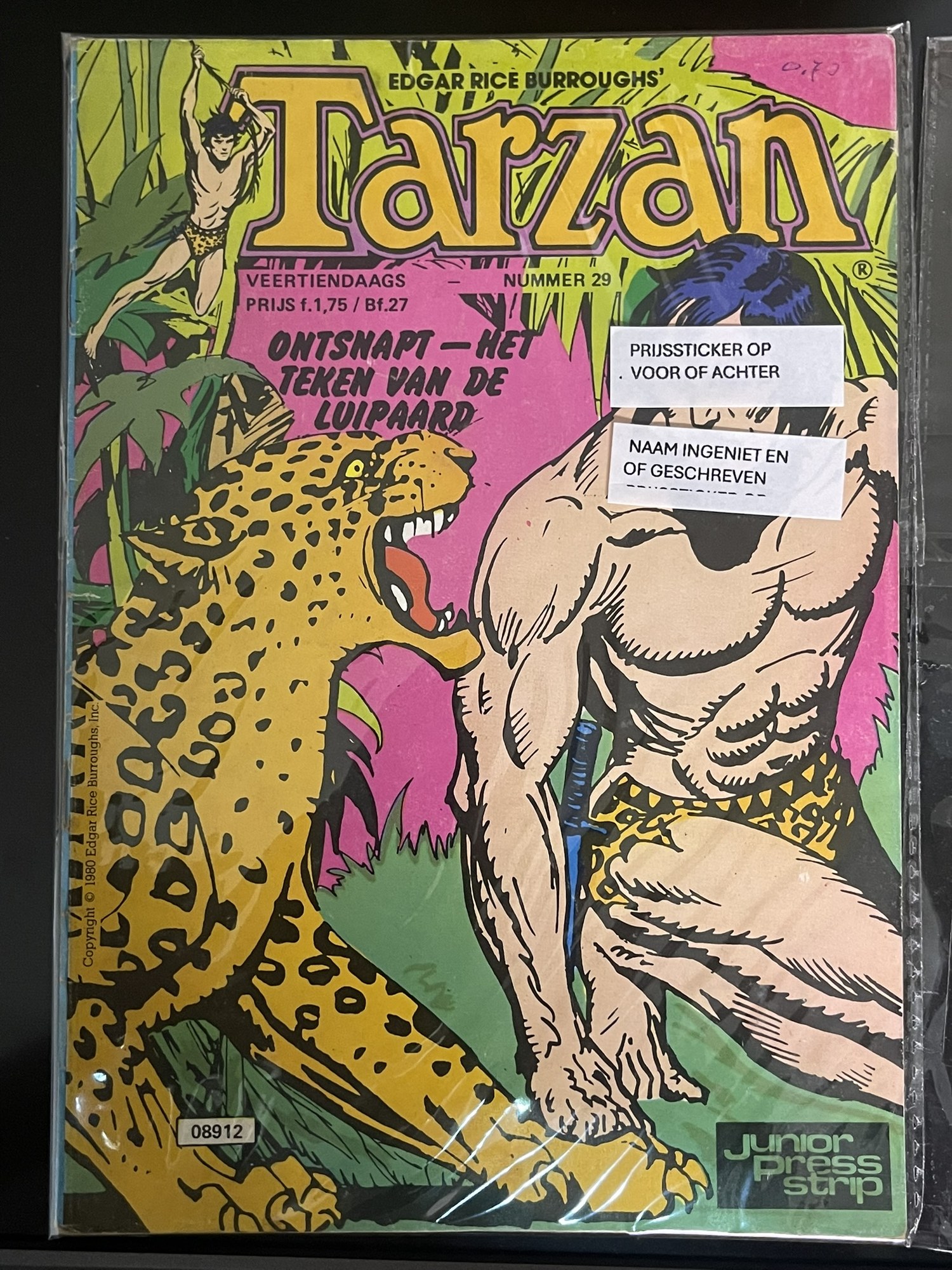 Cover van Tarzan 10
