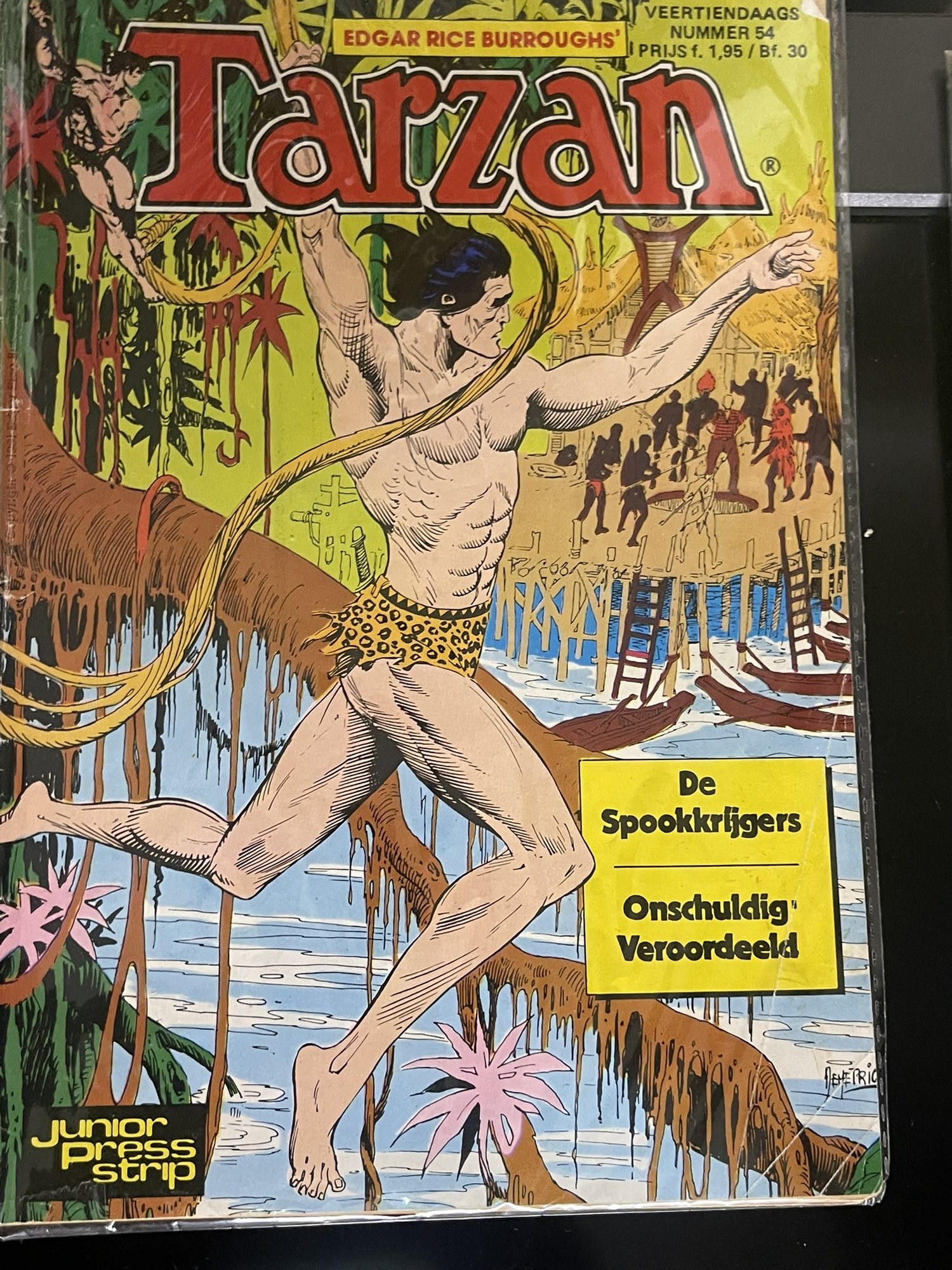 Cover van De spookkrijgers + Onschuldig veroordeeld