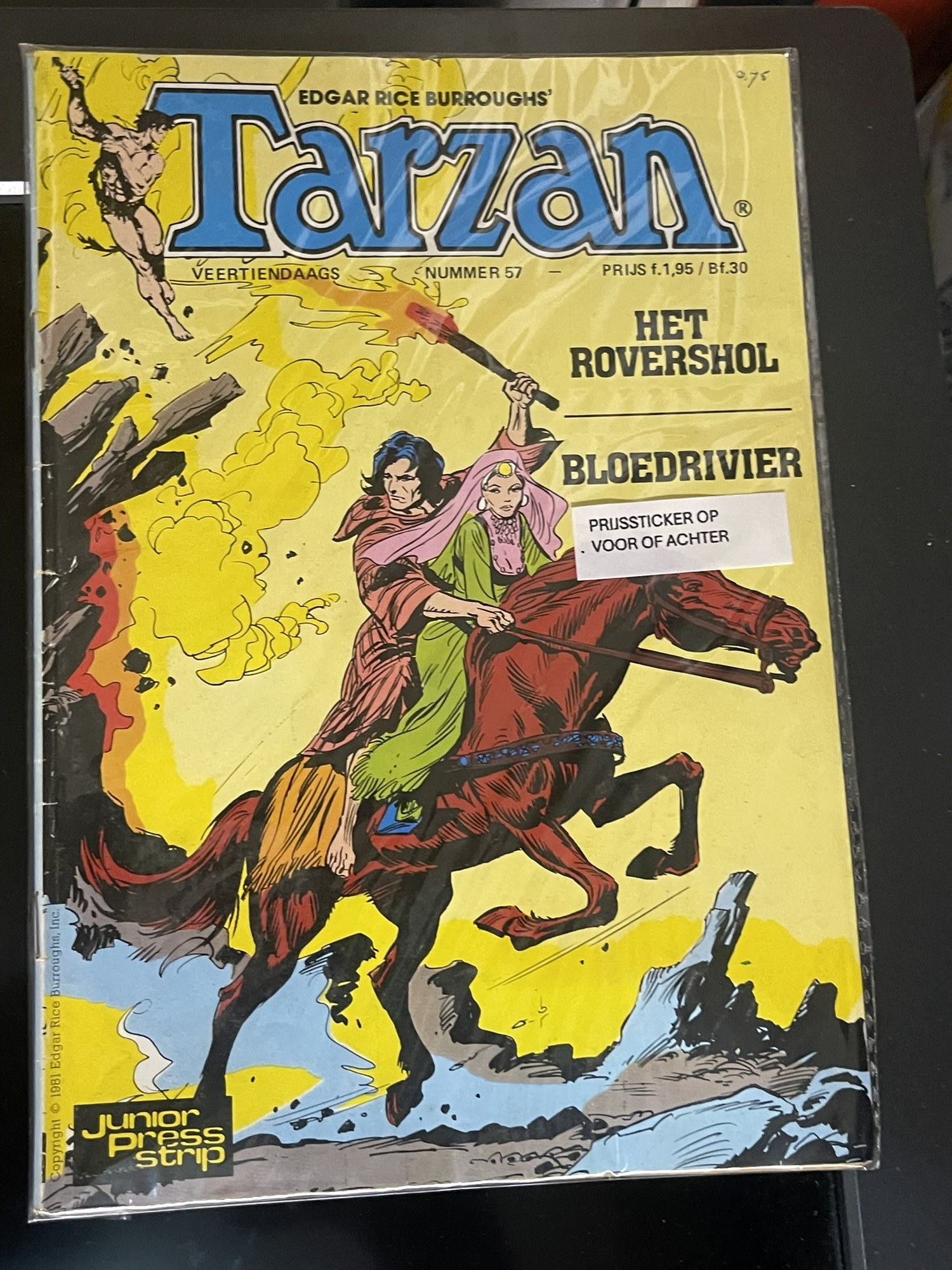 Cover van Het rovershol + Bloedrivier