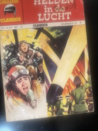 Cover van Helden in de lucht
