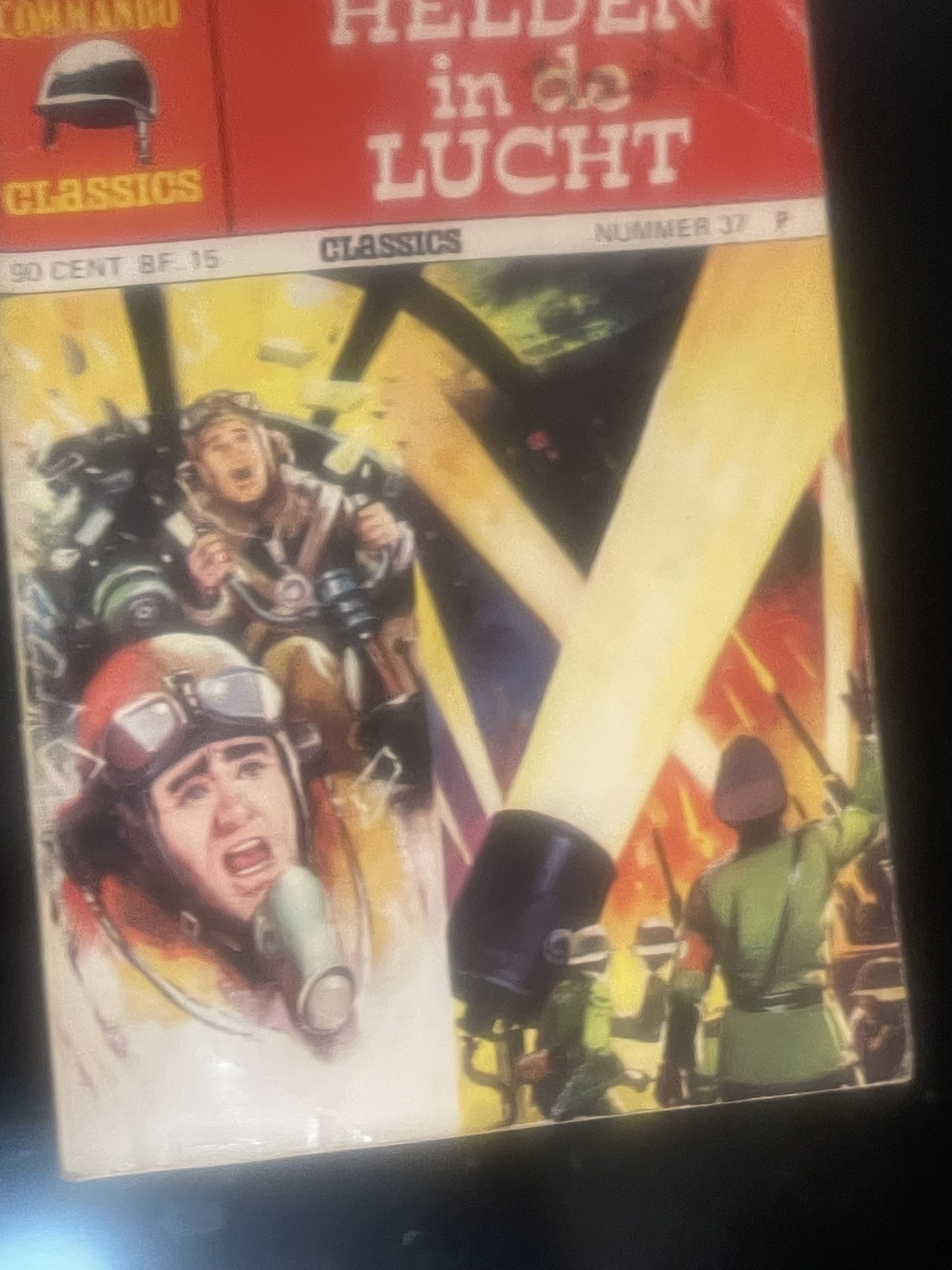 Cover van Helden in de lucht