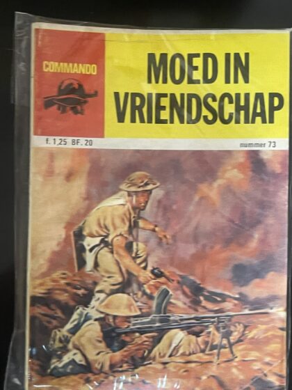 Cover van Moed in vriendschap