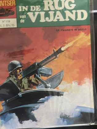 Cover van In de rug van de vijand