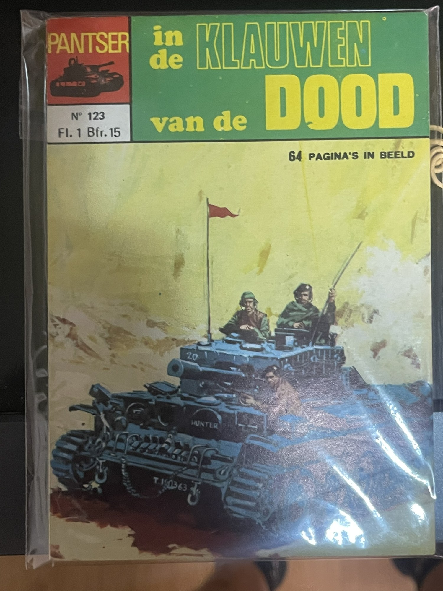 Cover van In de klauwen van de dood