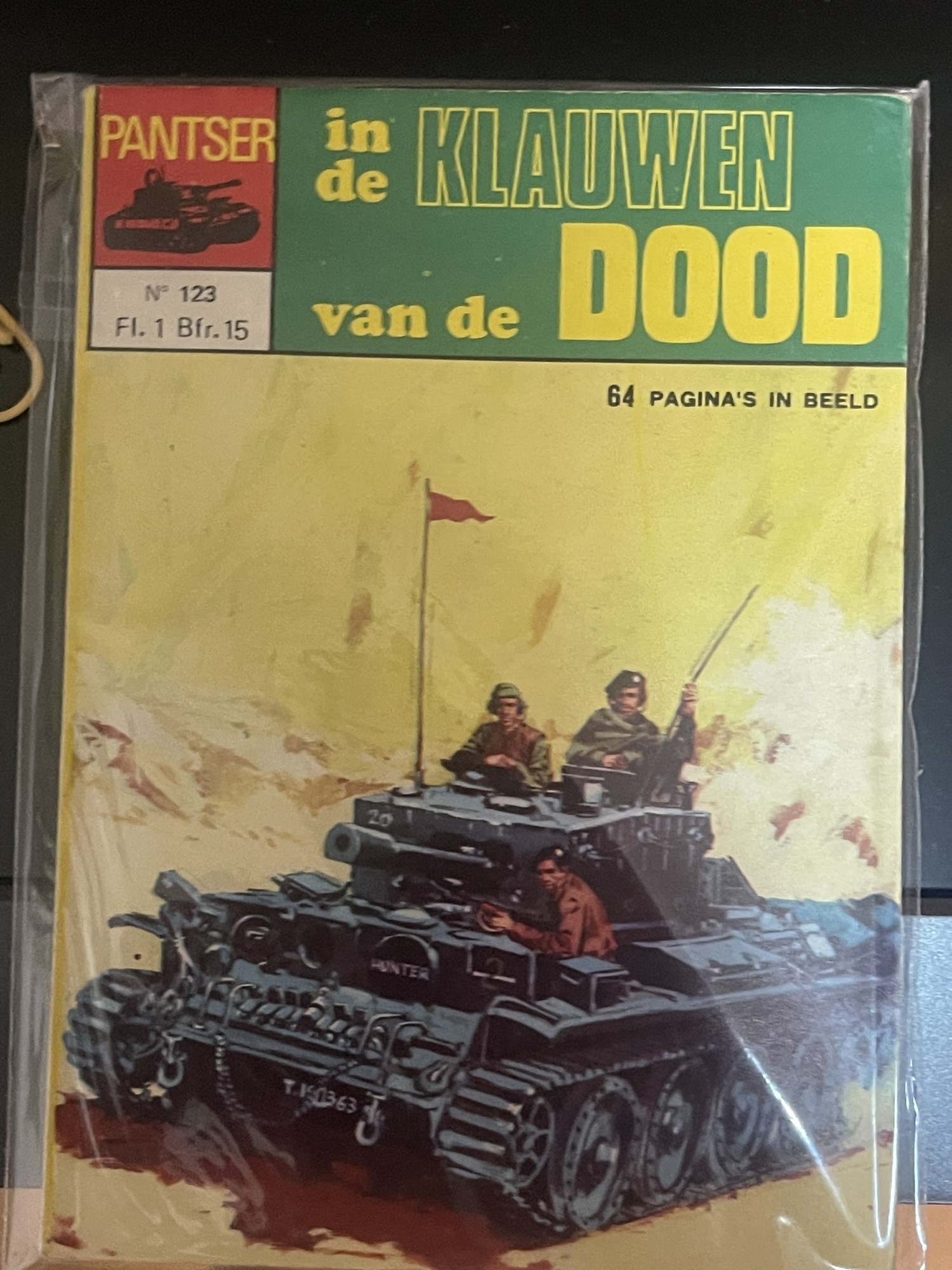 Cover van In de klauwen van de dood