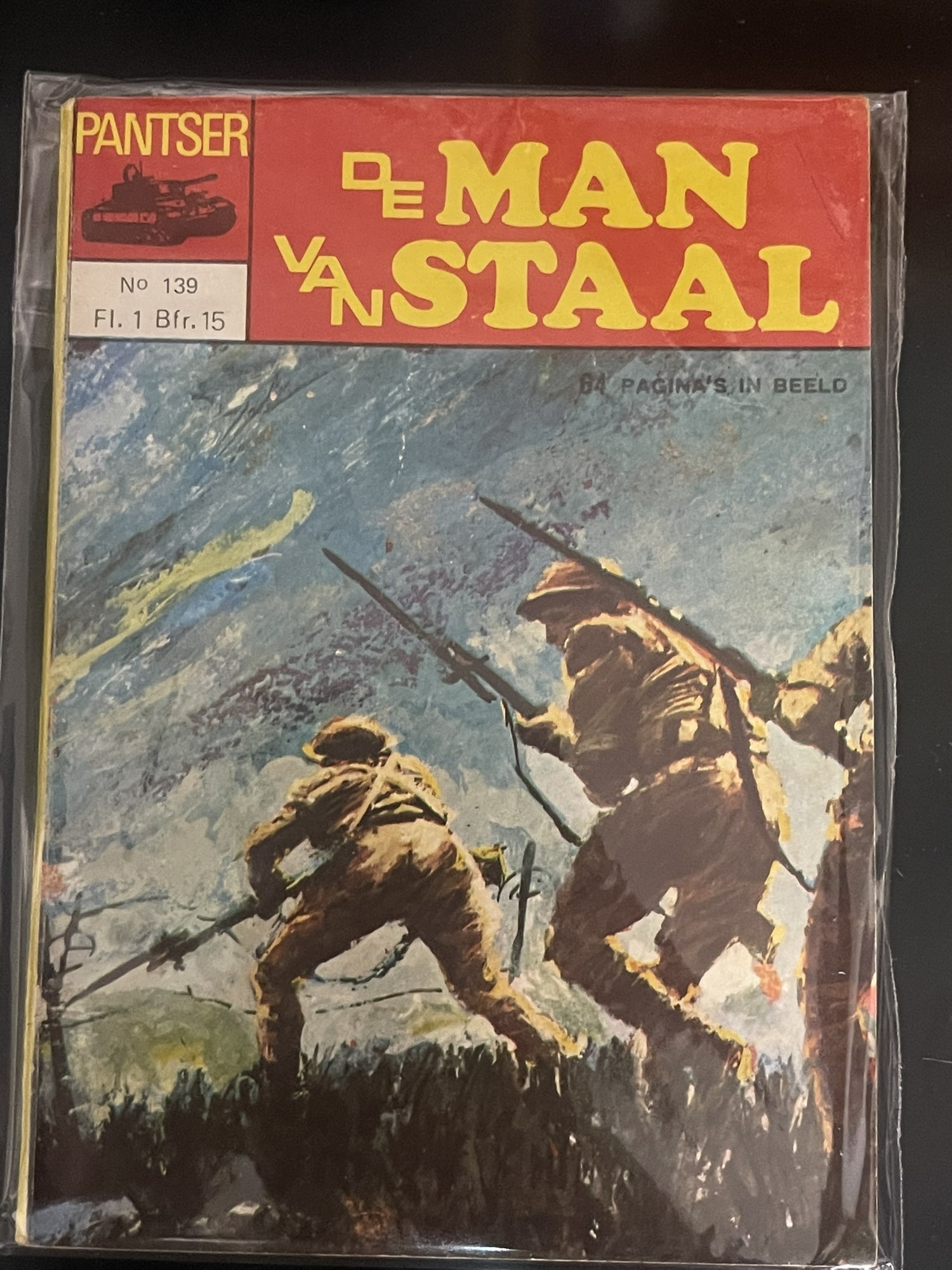 Cover van De man van staal