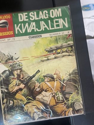 Cover van De slag om Kwajalein