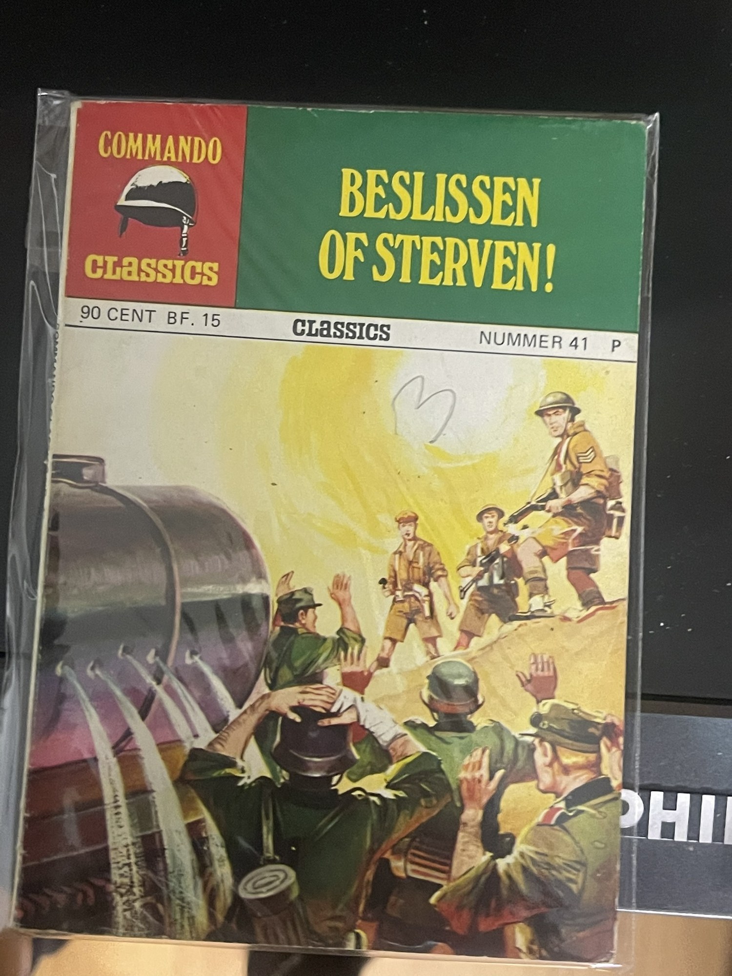 Cover van Beslissen of sterven!