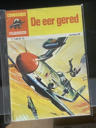 Cover van De eer gered
