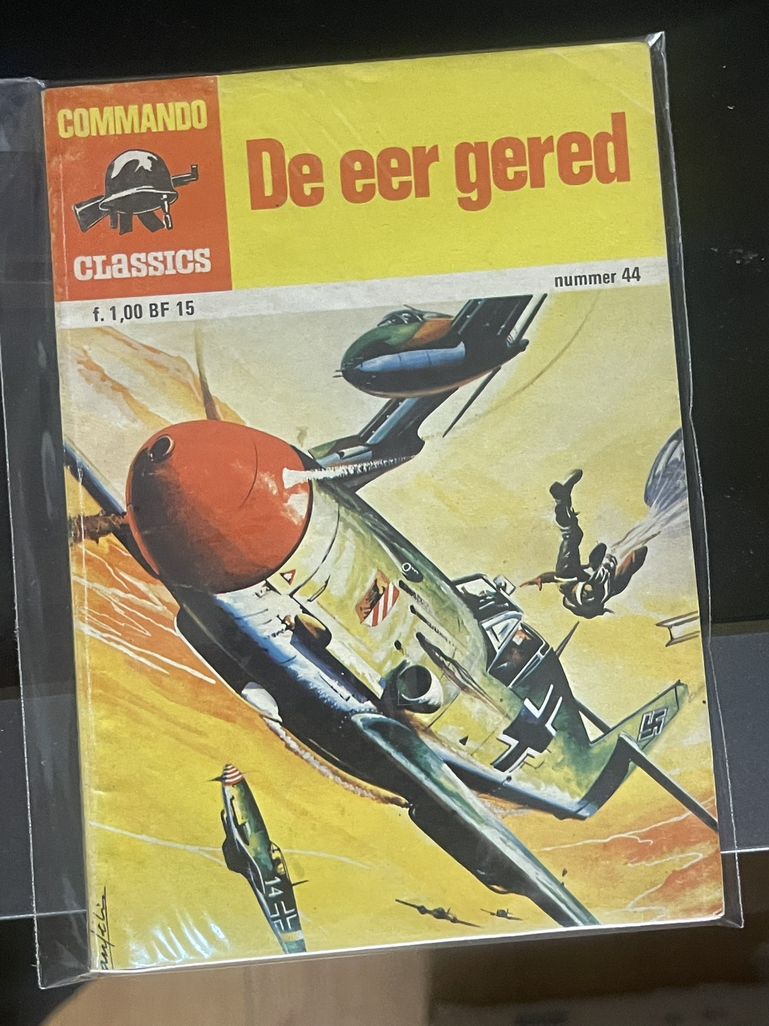 Cover van De eer gered