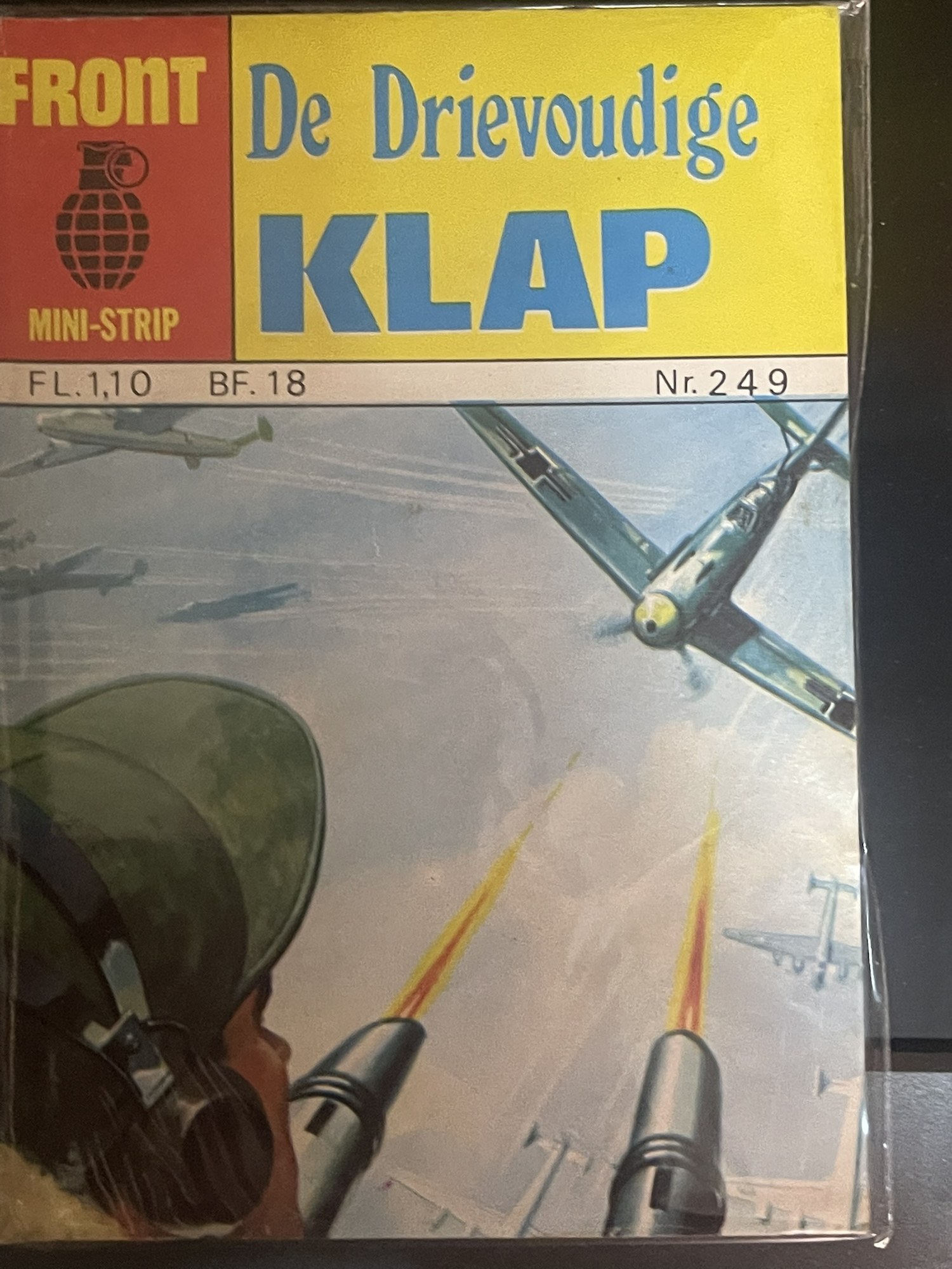 Cover van De drievoudige klap