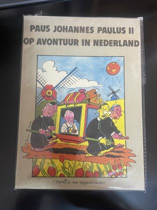 Cover van Paus Johannes Paulus II op avontuur in Nederland