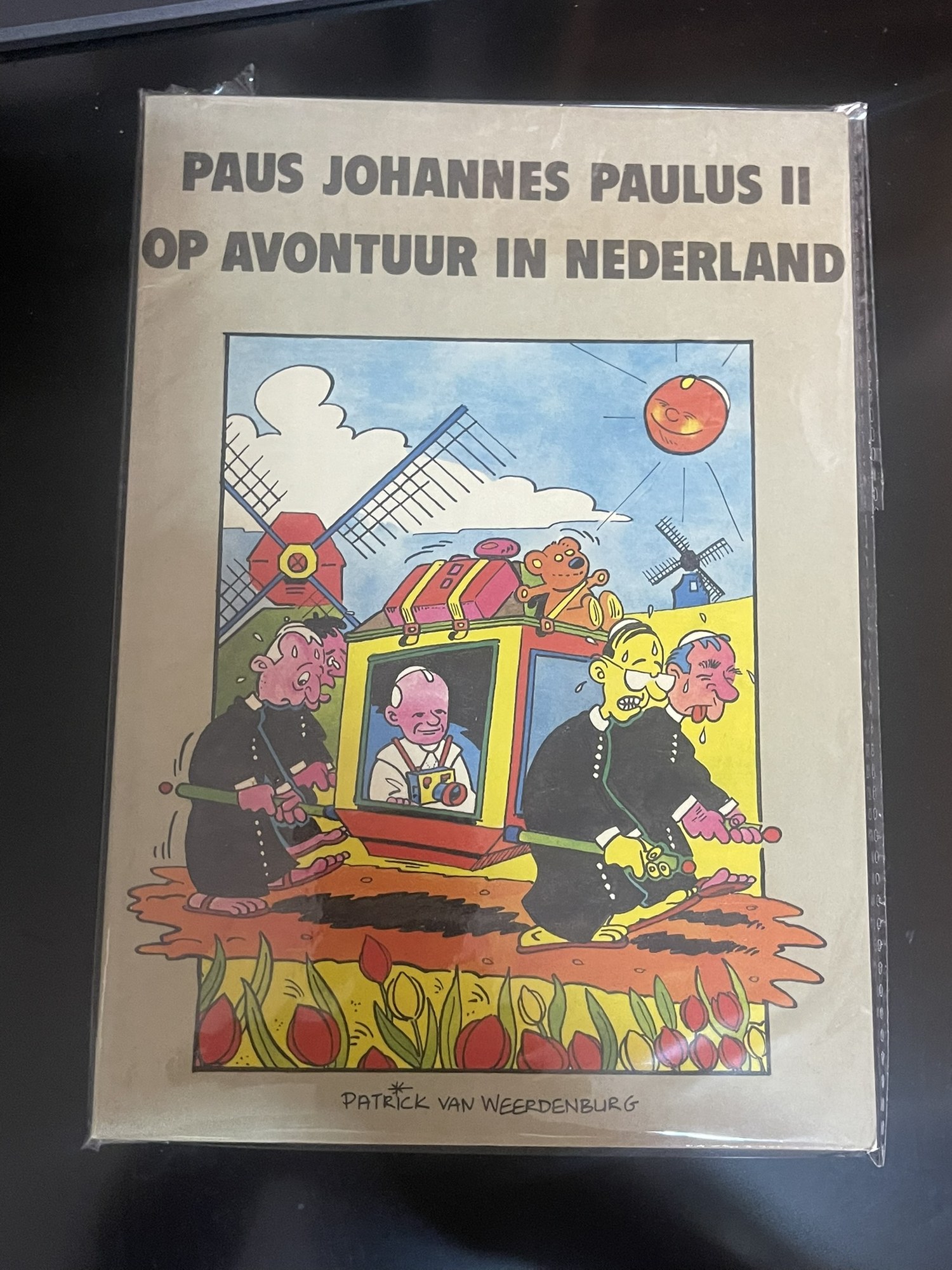 Cover van Paus Johannes Paulus II op avontuur in Nederland