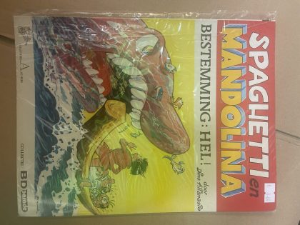 Cover van Spaghetti en Mandolina - Bestemming: hel!