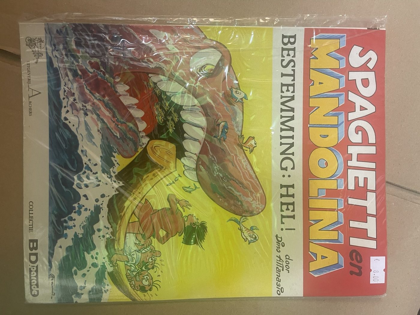 Cover van Spaghetti en Mandolina - Bestemming: hel!