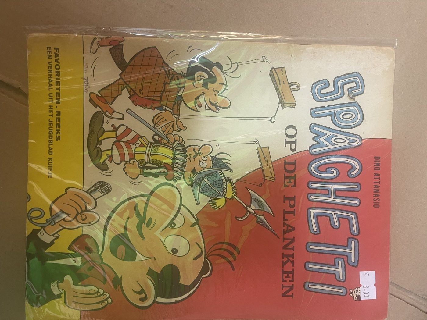 Cover van Spaghetti op de planken