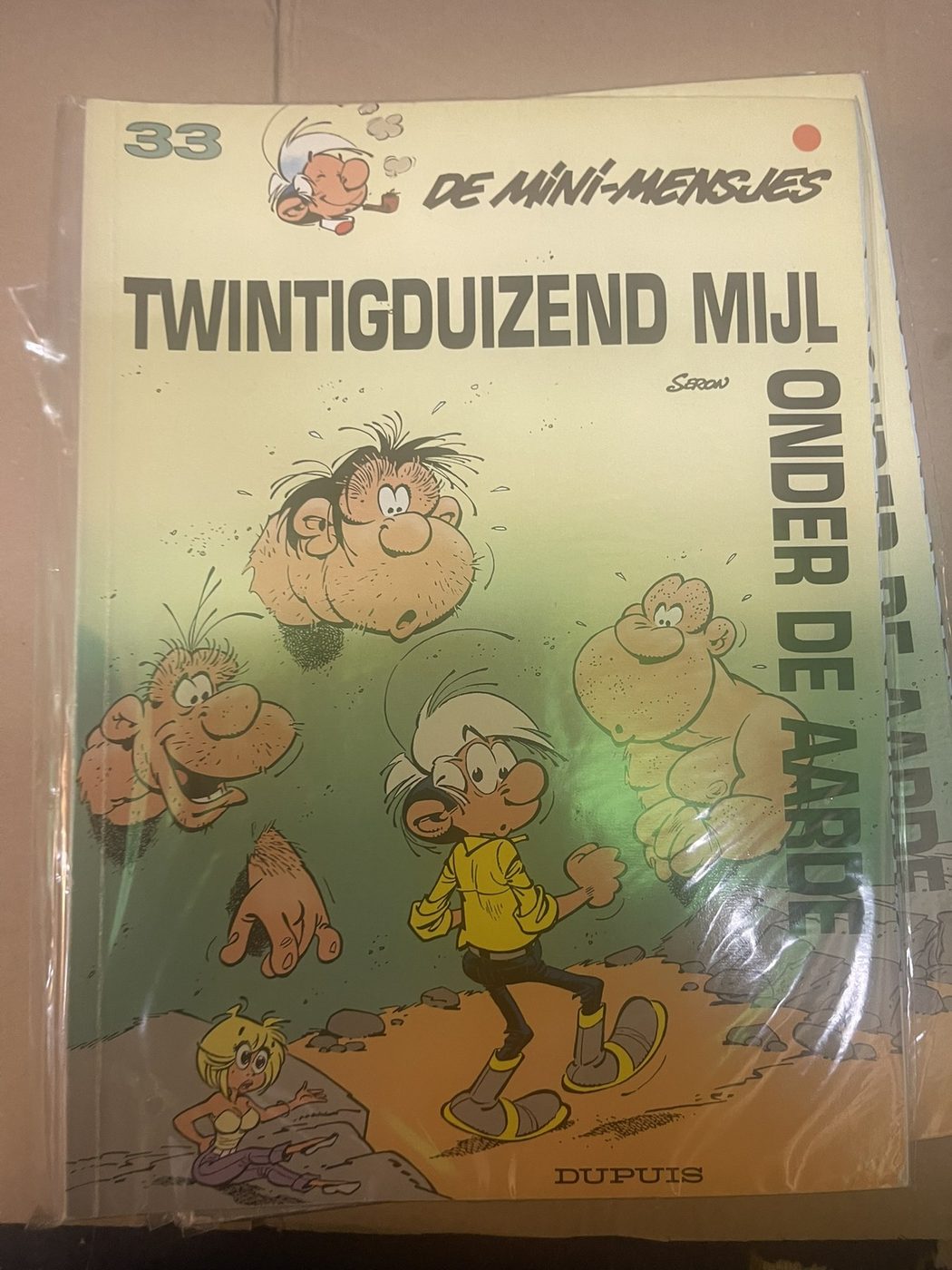 Cover van Twintigduizend mijl onder de aarde