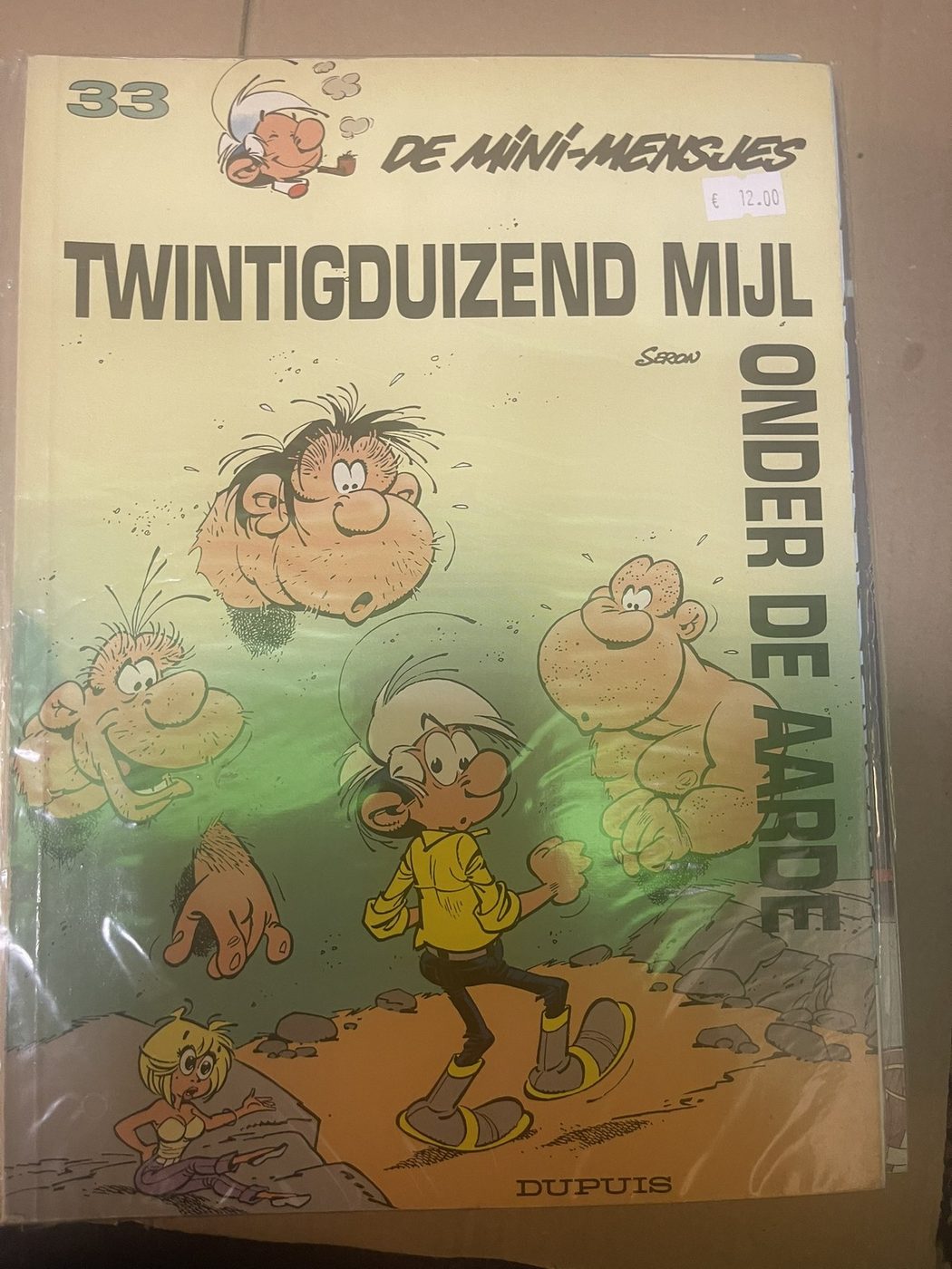 Cover van Twintigduizend mijl onder de aarde