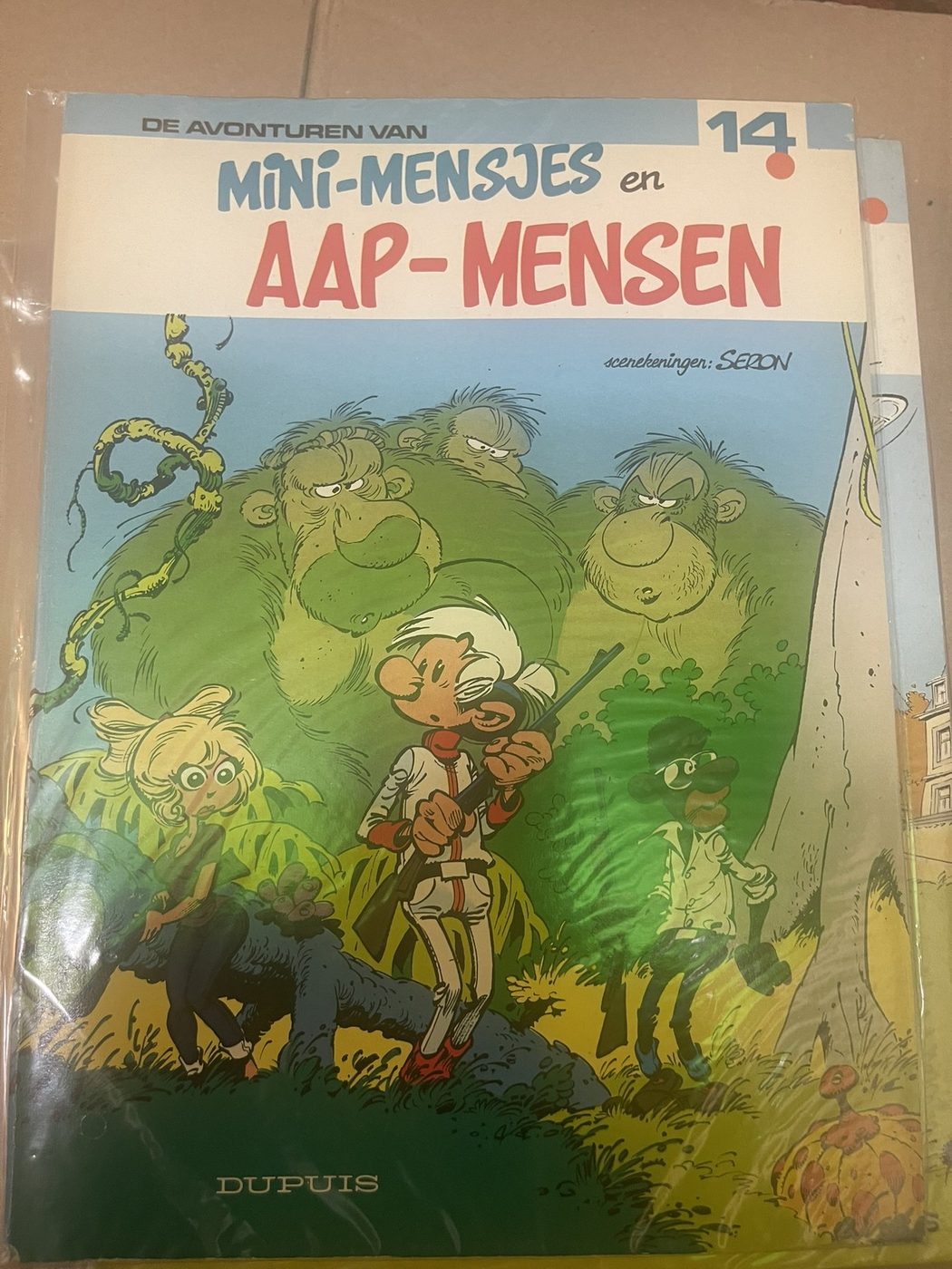 Cover van Mini-mensjes en aap-mensen