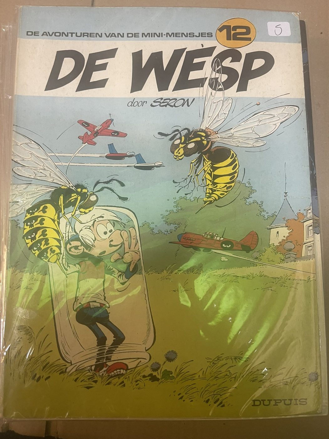 Cover van De wesp