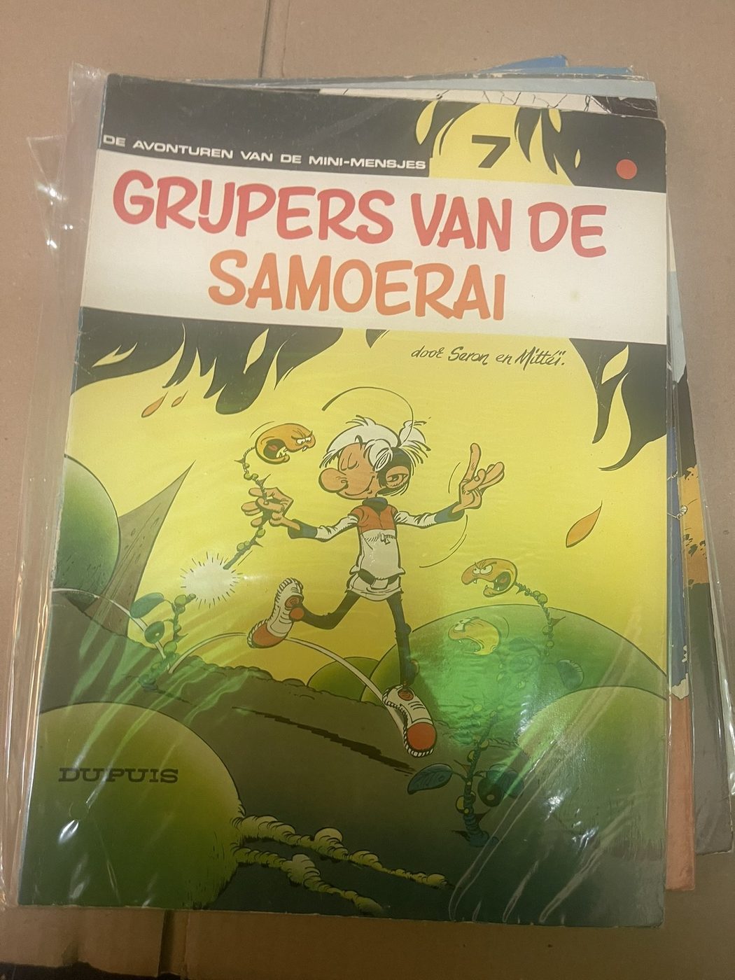 Cover van Grijpers van de Samoerai