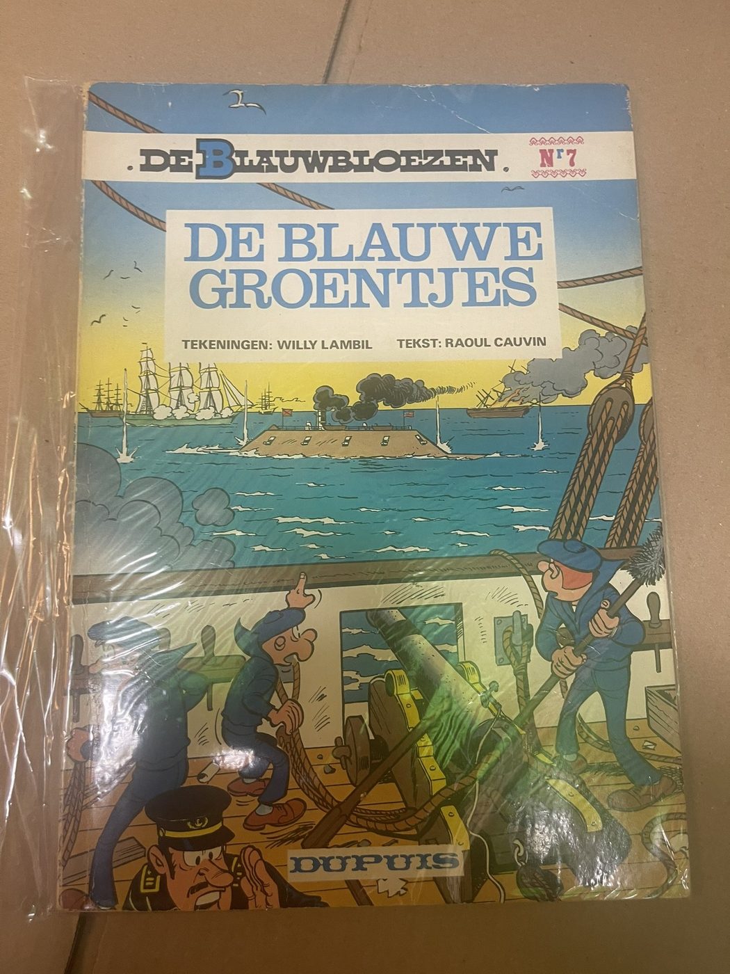 Cover van De blauwe groentjes