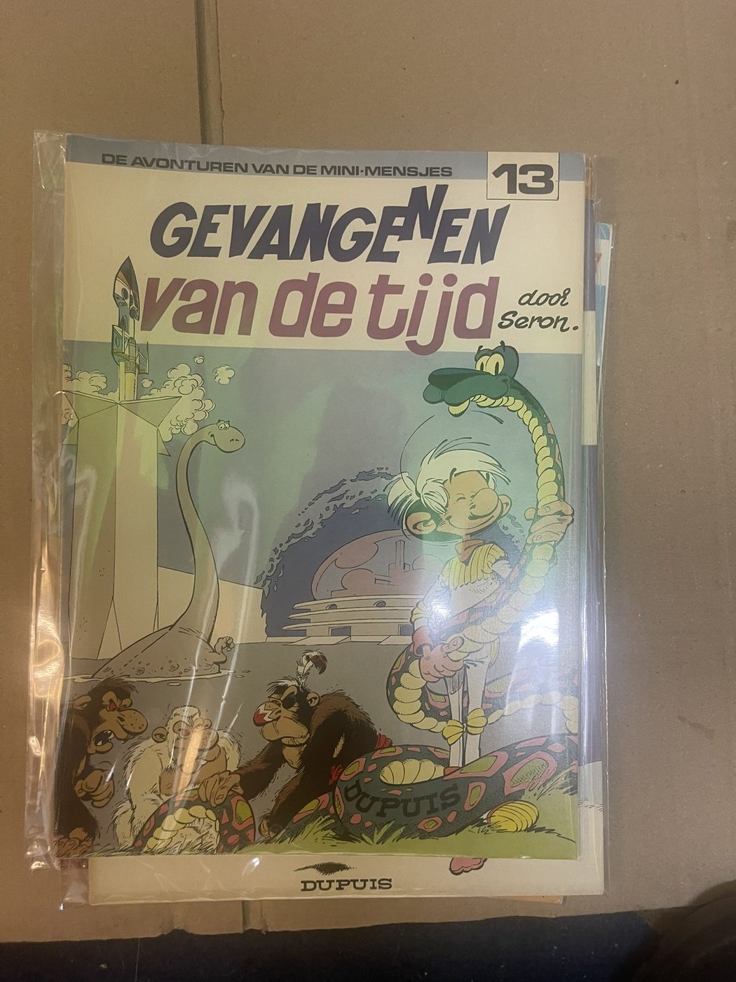 Cover van Gevangenen van de tijd