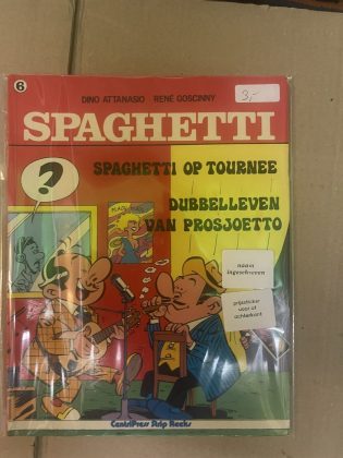 Cover van Spaghetti op tournee + Dubbelleven van Prosjoetto
