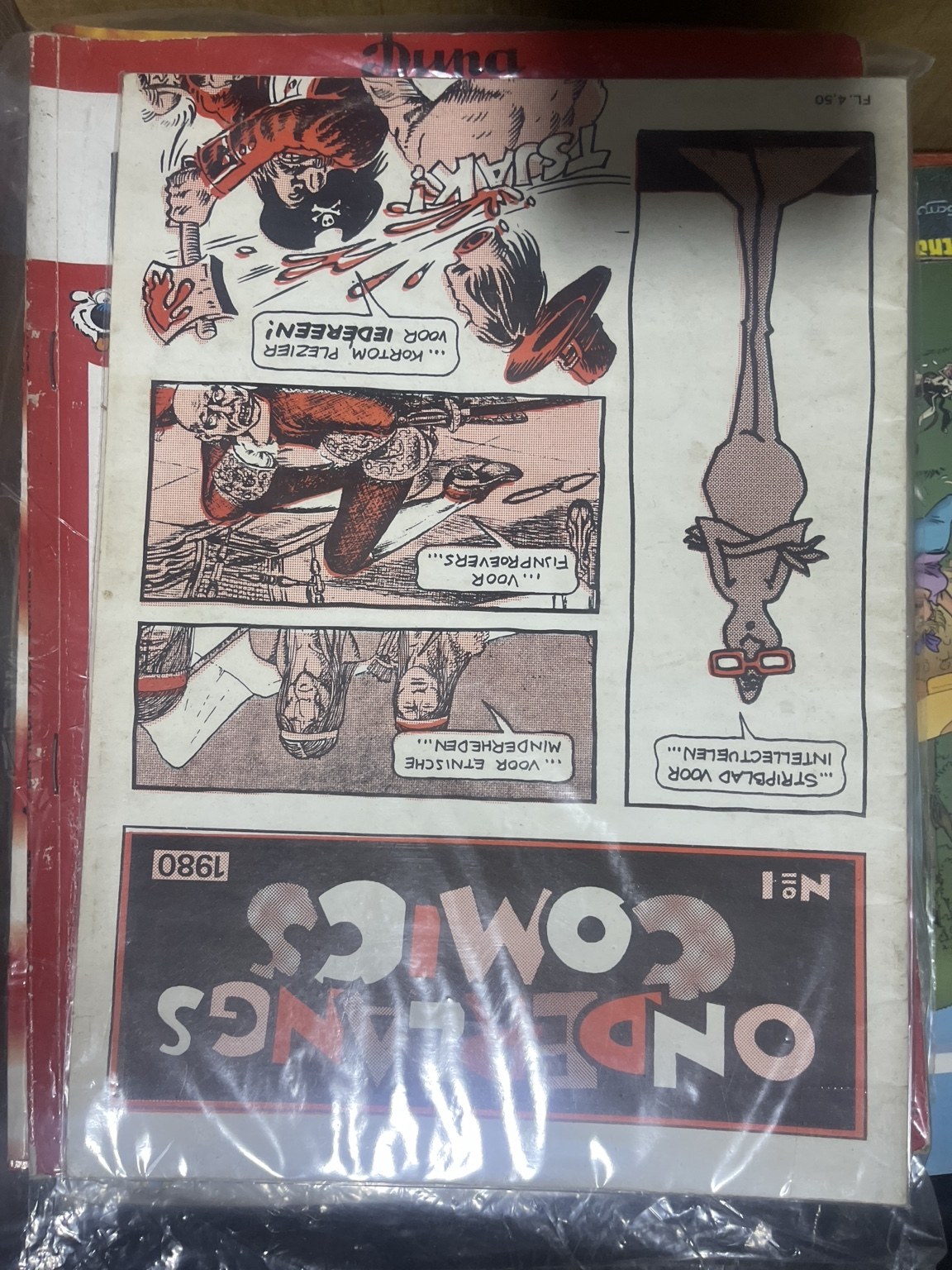Cover van Ondergronds Comics 1980 - Nr. 1
