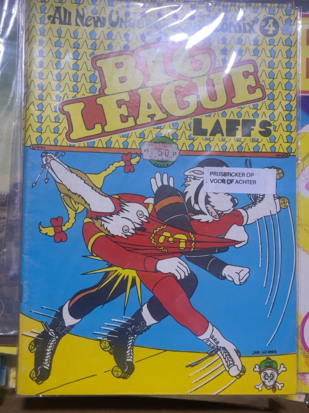 Cover van All New Underground Comix #4 - Big League Laffs