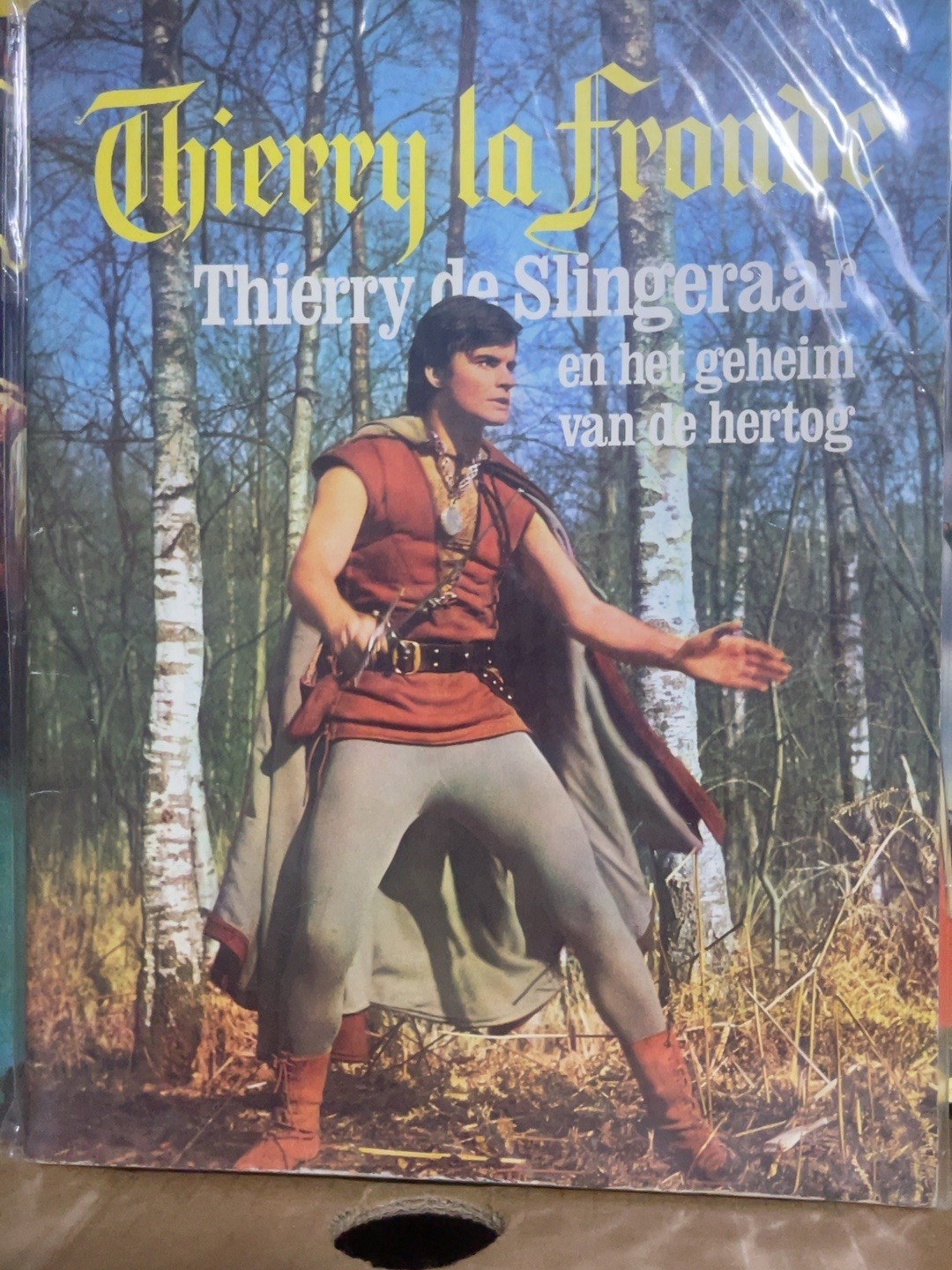 Cover van Thierry la Fronde - Thierry de Slingeraar en het geheim van de hertog