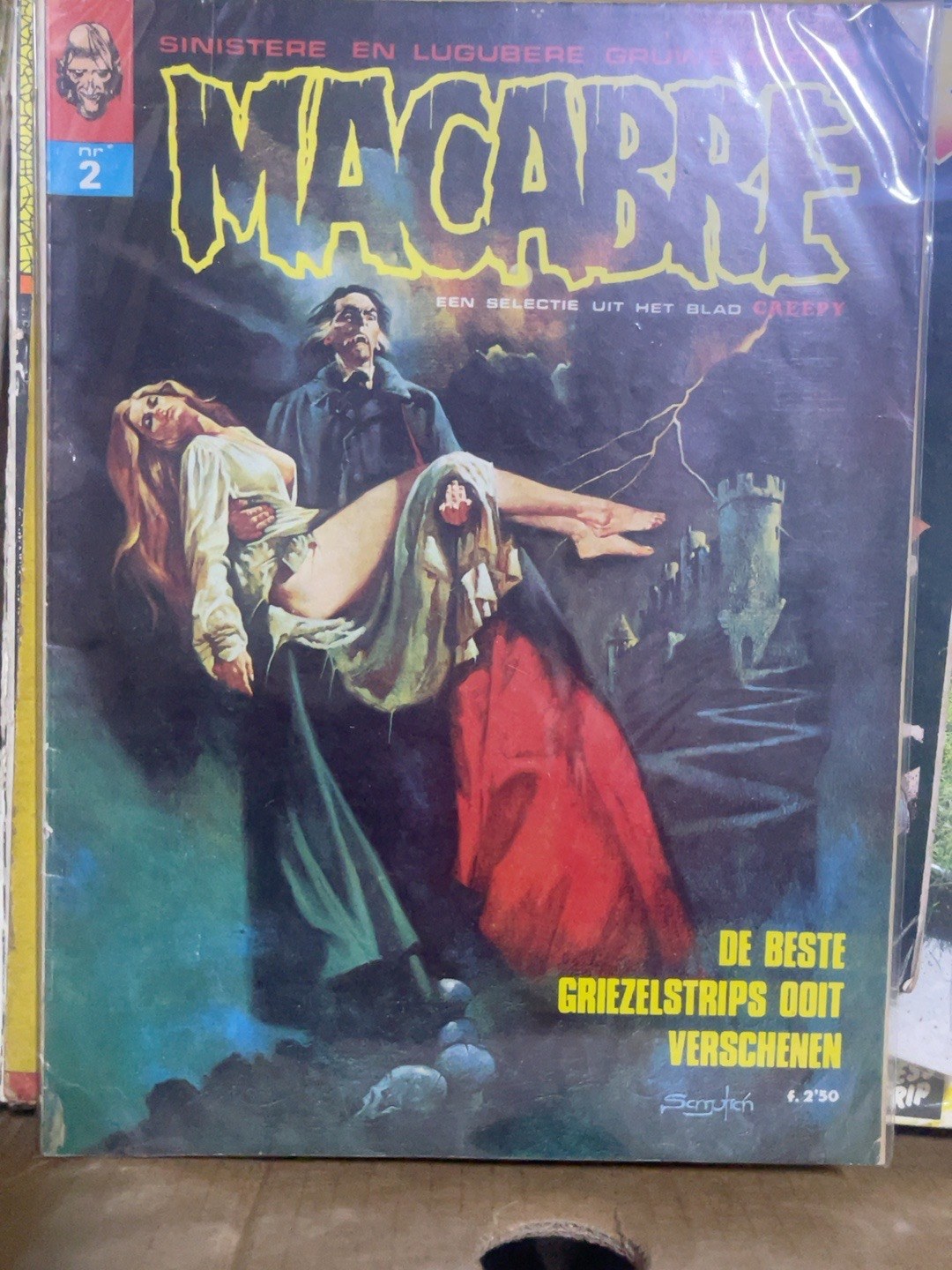 Cover van Macabre #2 - De beste griezelstrips ooit verschenen