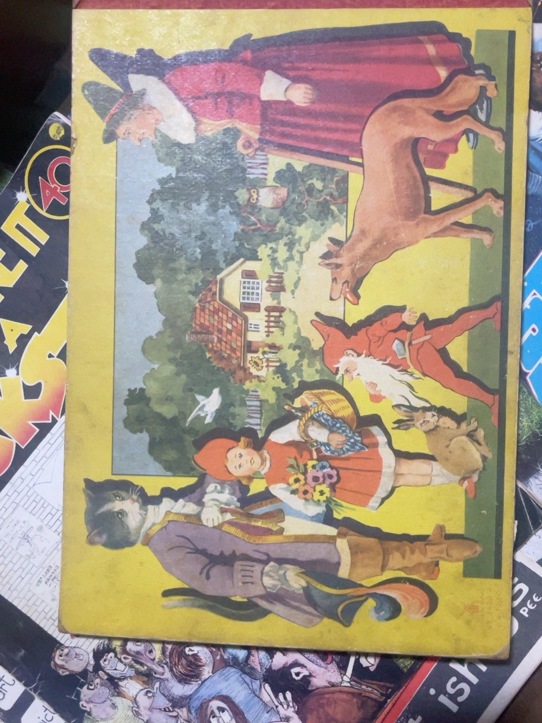 Vintage pop-up sprookjesboek - uitklapboek - afbeelding 2