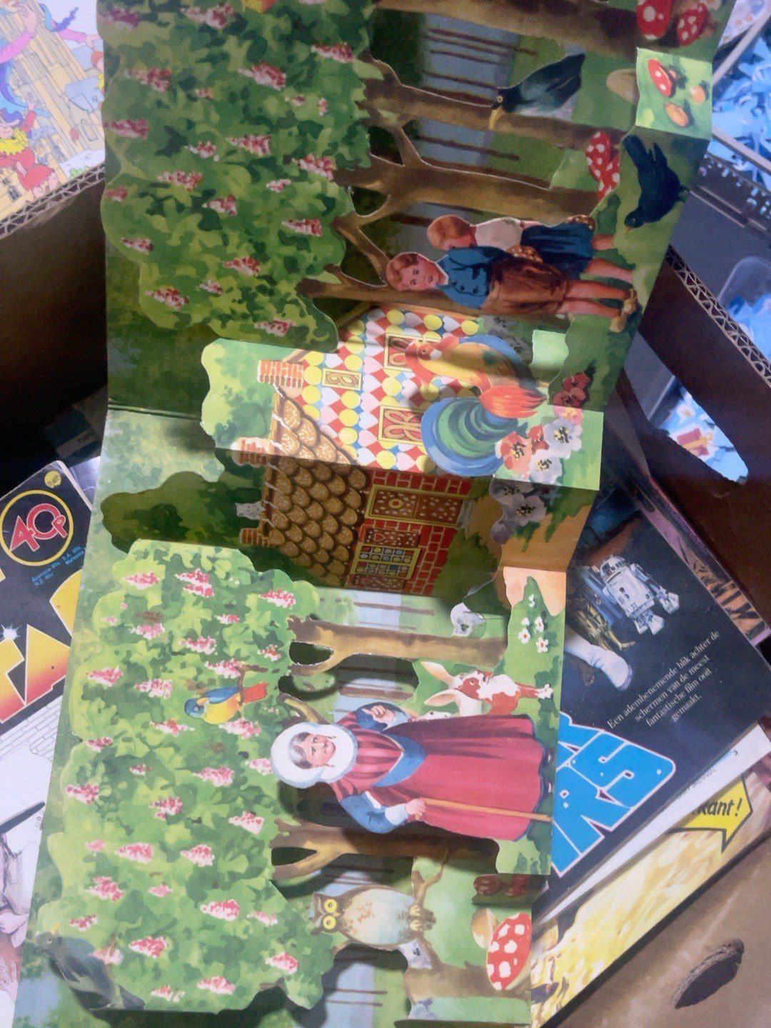 Vintage pop-up sprookjesboek - uitklapboek - afbeelding 5