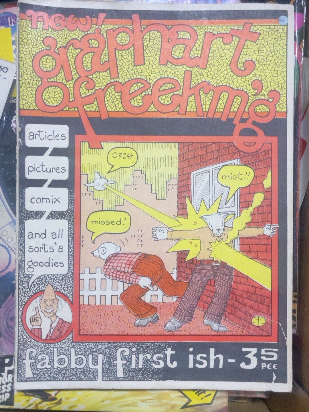 Cover van Fabby First Ish - underground comix
