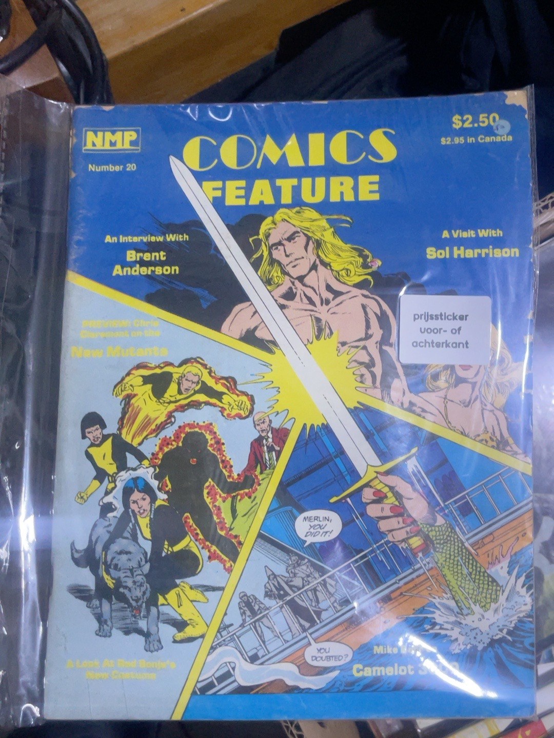 Cover van Comics Feature - NMP
