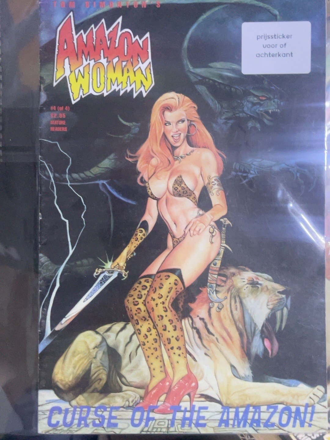 Cover van Amazon Woman - Curse of the Amazon!