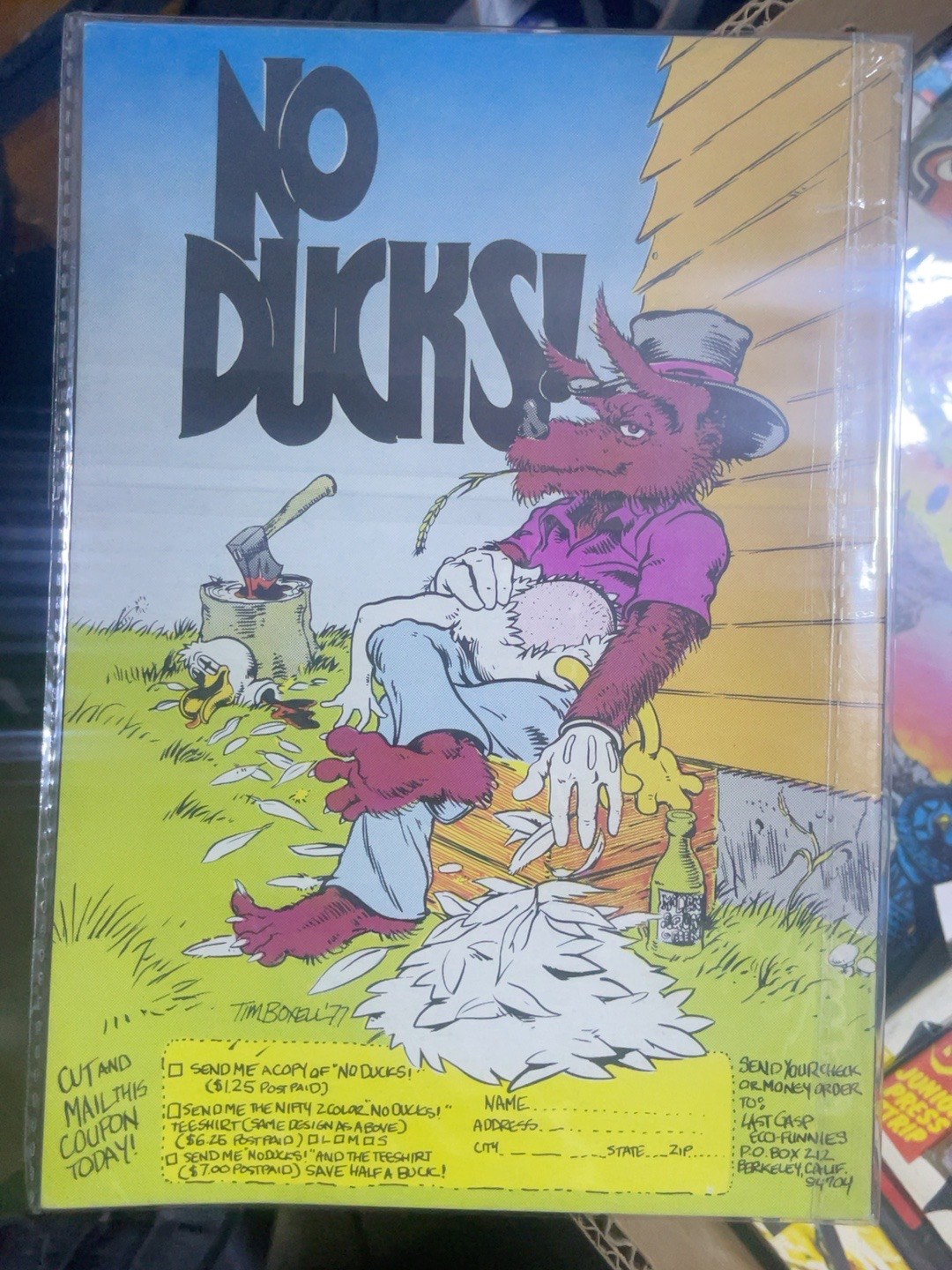 No Ducks! - yellow cover edition