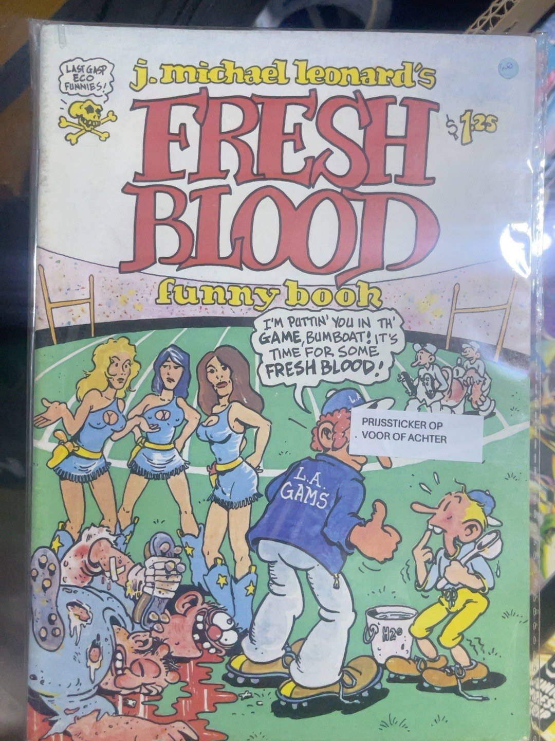 Fresh Blood Funny Book - J. Michael Leonard