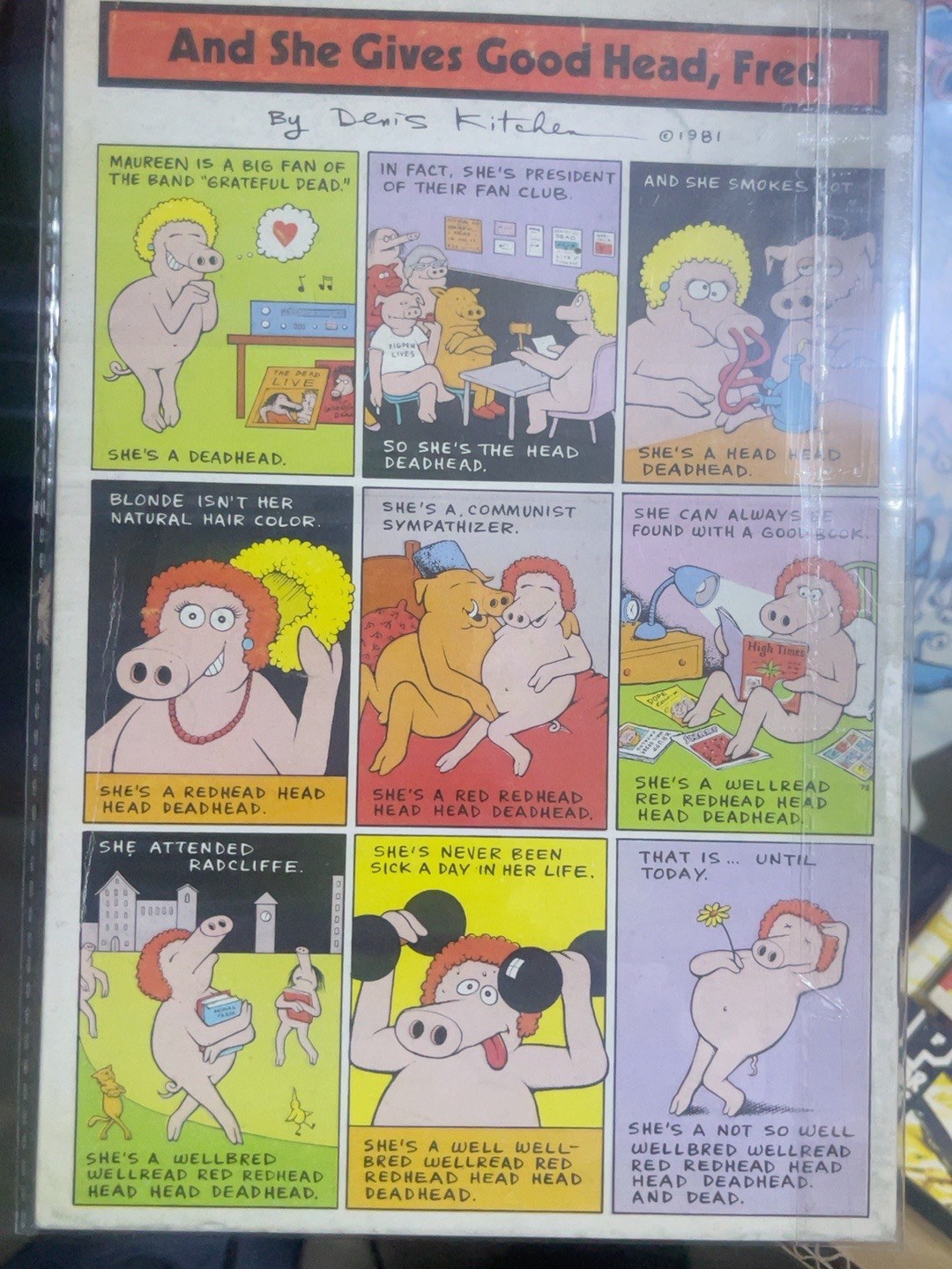 Snarf #9 - Kitchen Sink Publications - afbeelding 2