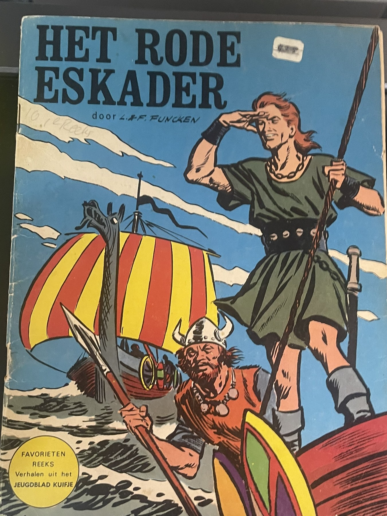 Cover van Het rode eskader