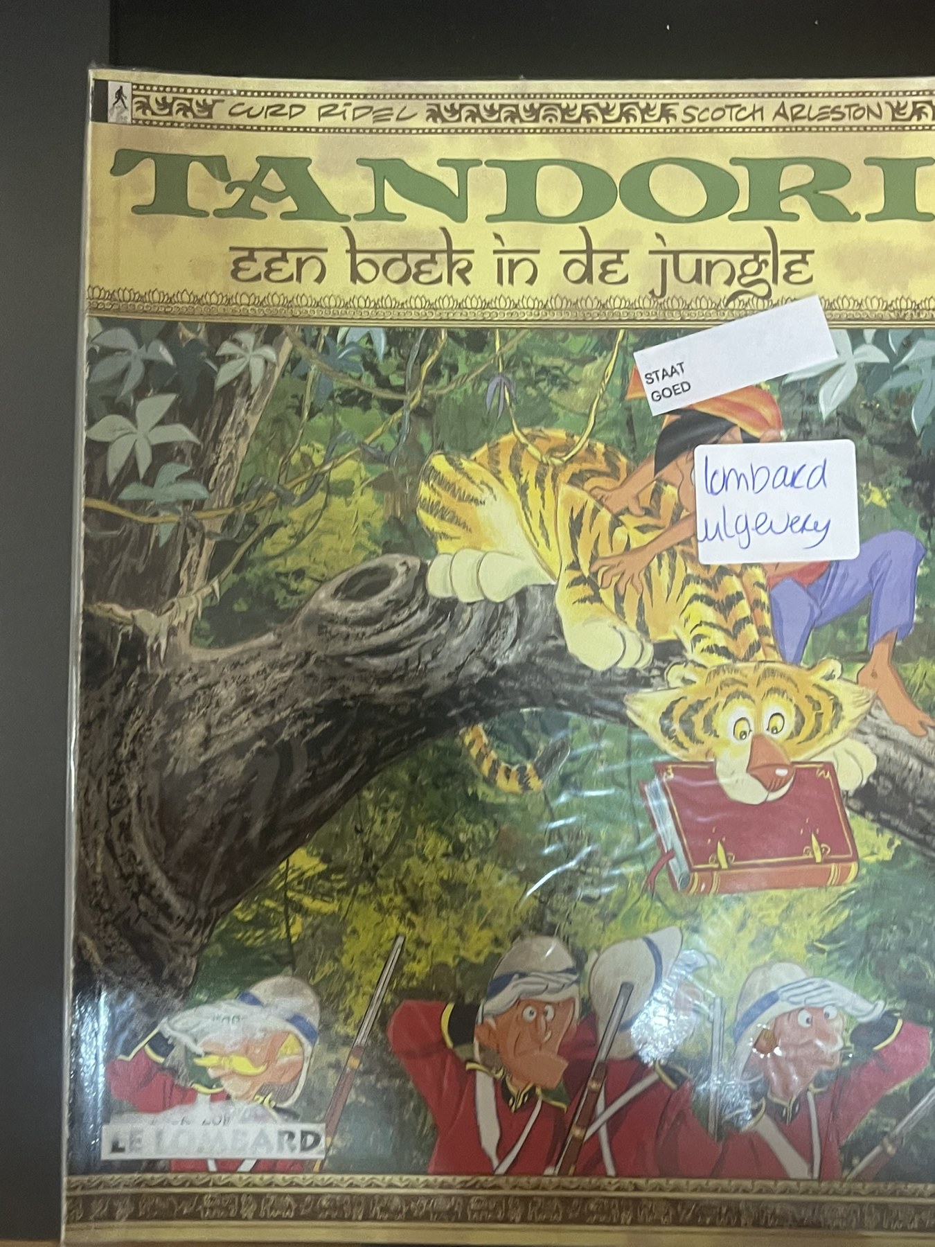Cover van Een boek in de jungle