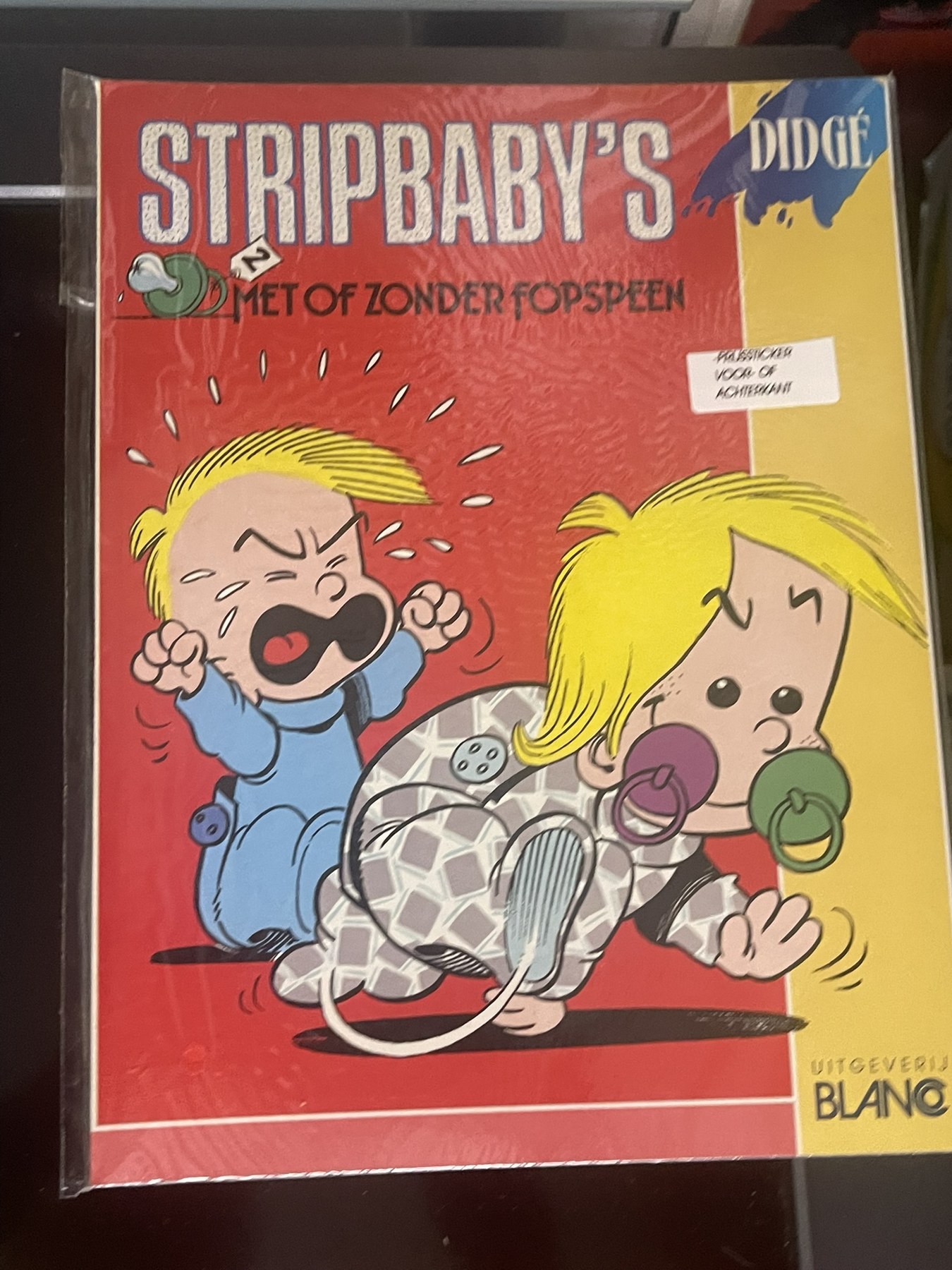 Cover van Met of zonder fopspeen